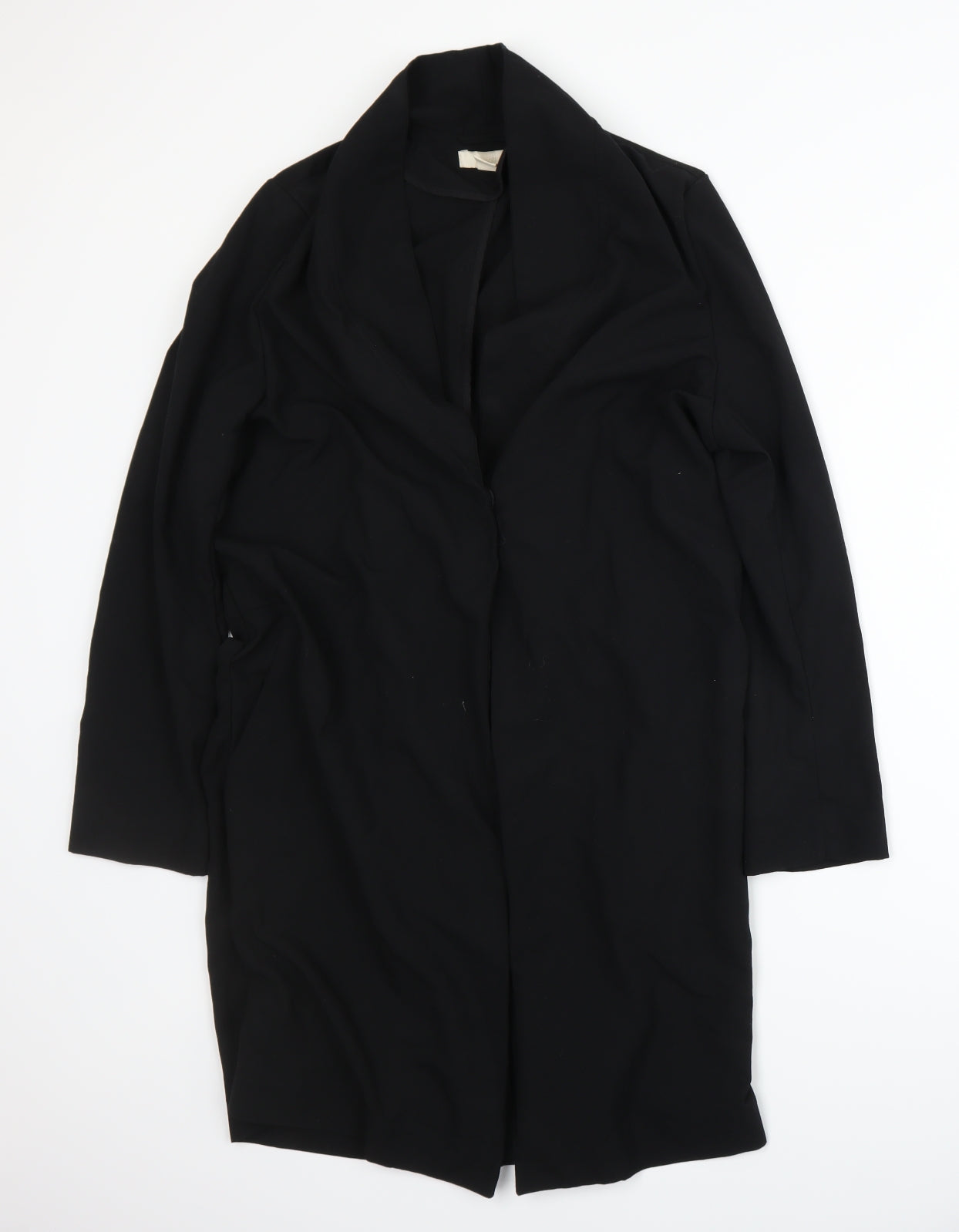 Womens UK Size 10 H&M Black Jacket