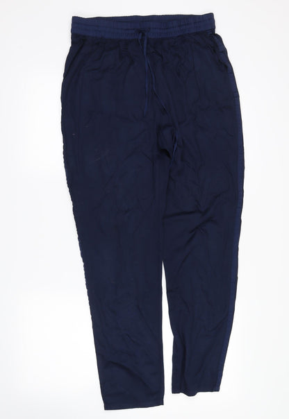 Womens UK Size M VERO MODA Regular Fit  Blue Trousers