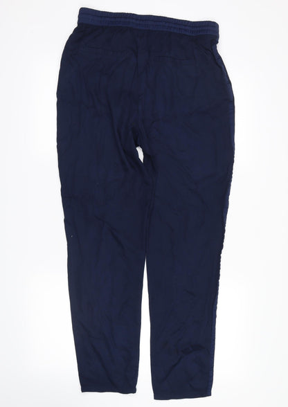 Womens UK Size M VERO MODA Regular Fit  Blue Trousers