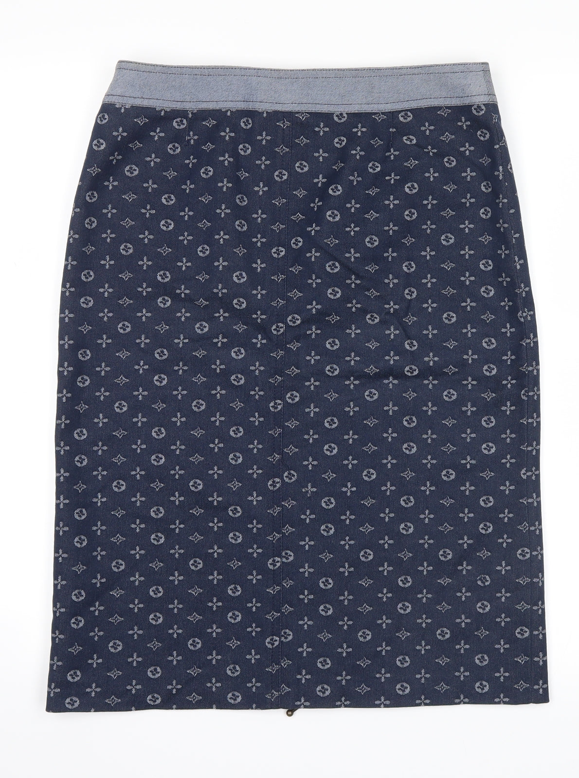 no brand Womens Blue   Straight & Pencil Skirt Size 10