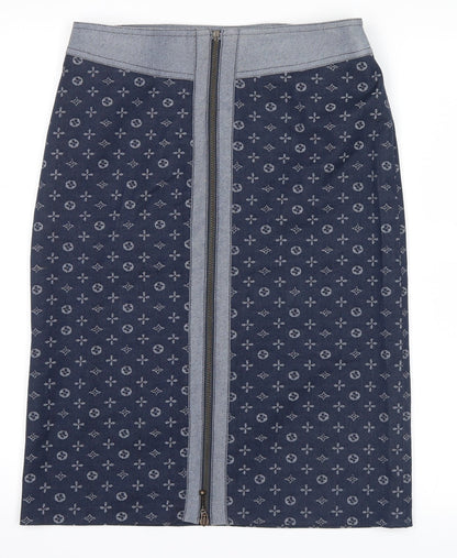 no brand Womens Blue   Straight & Pencil Skirt Size 10