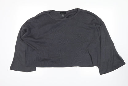 New Look Womens Grey   Pullover Jumper Size 12