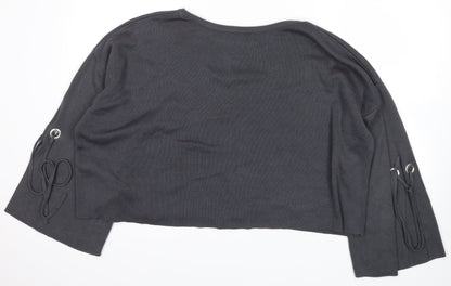 New Look Womens Grey   Pullover Jumper Size 12