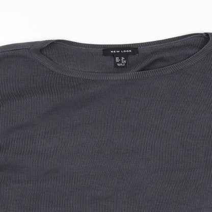 New Look Womens Grey   Pullover Jumper Size 12