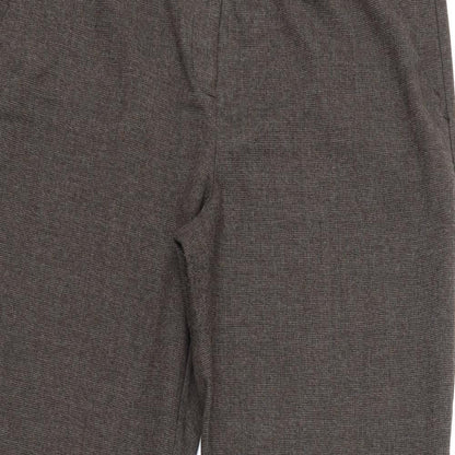 Womens UK Size 16 Moda Regular Fit  Brown Trousers