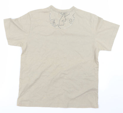 George  Boys Beige   Pullover T-Shirt Size 11-12 Years
