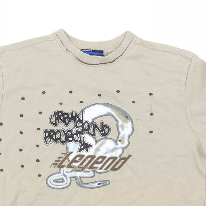 George  Boys Beige   Pullover T-Shirt Size 11-12 Years