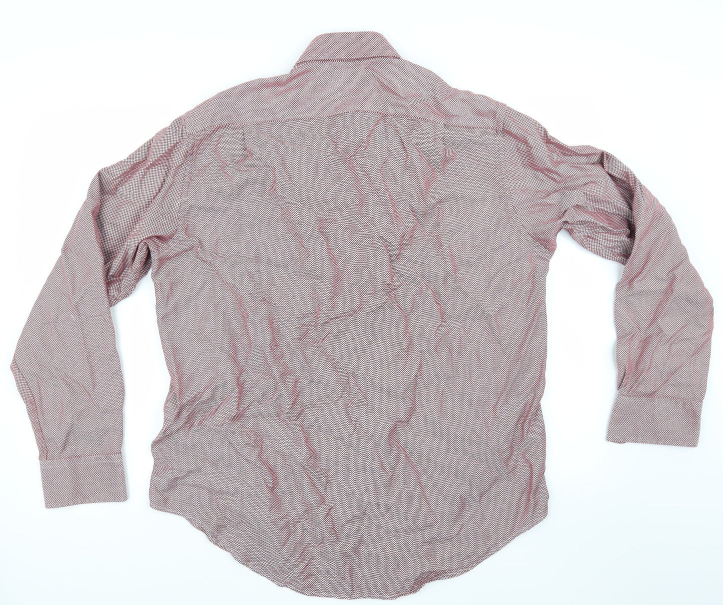 Mens UK Size L collezione Purple  Button-Up Long Sleeve Casual Shirt