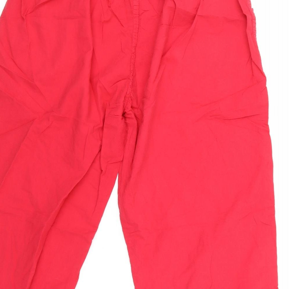 eliane Womens Red   Mom Shorts One Size