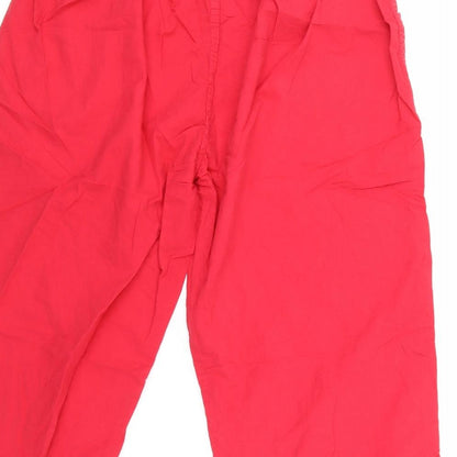 eliane Womens Red   Mom Shorts One Size