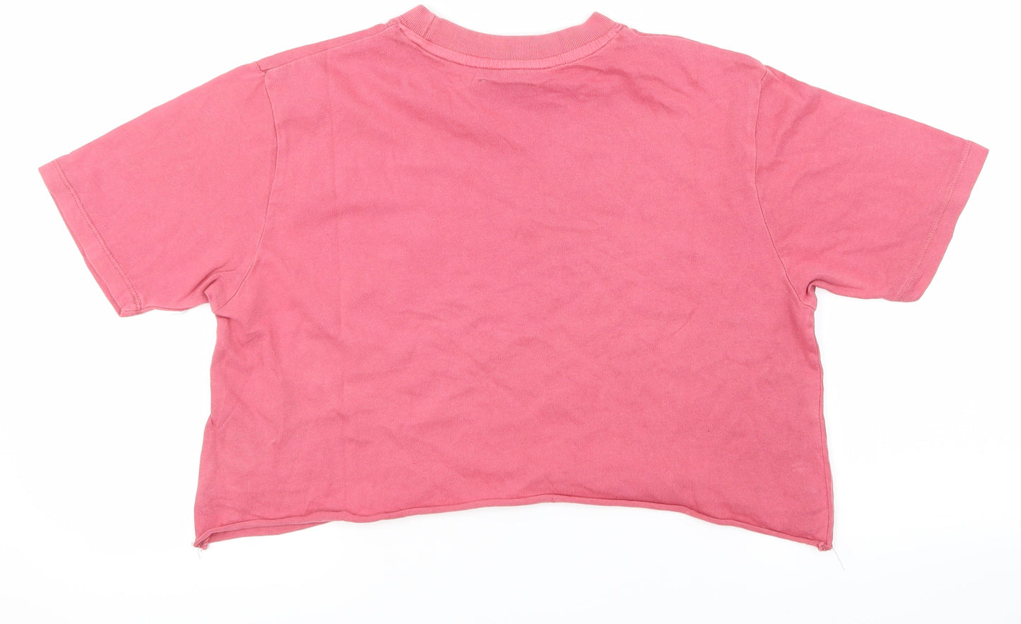 Womens UK Size XS Topshop Pink Basic Tank