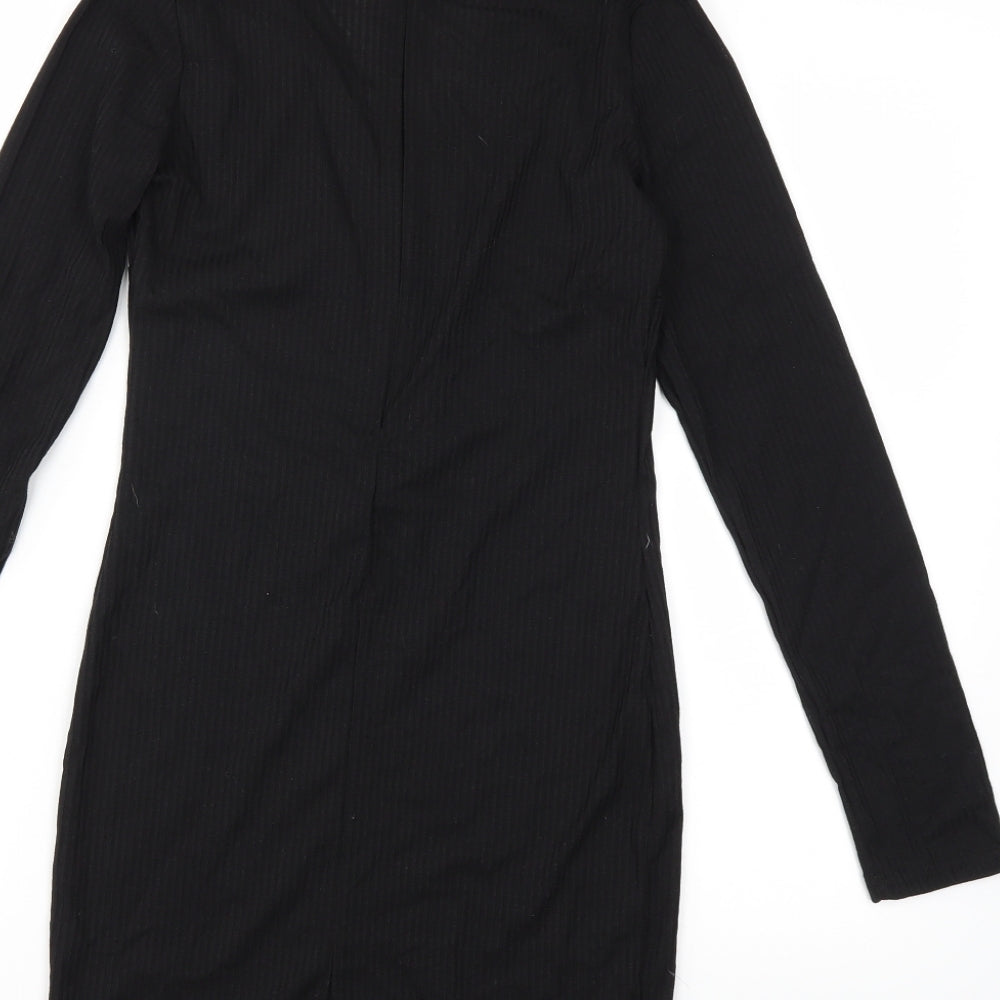Fashion Womens Black   Bodycon  Size M
