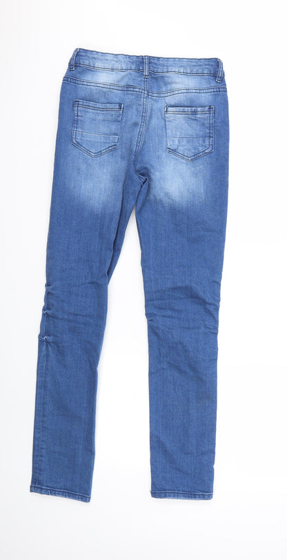Denim & Co. Girls Blue  Denim Skinny Jeans Size 12 Years
