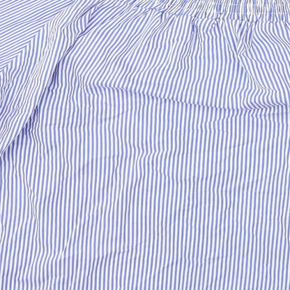Womens UK Size S Boohoo Blue Basic Blouse