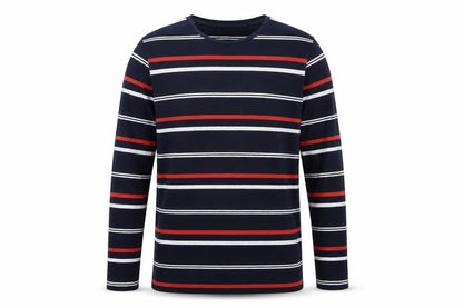 Primark Boys Brown Striped  Basic T-Shirt Size 12 Years