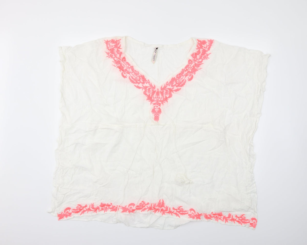 Golden Days Womens White   Kaftan  Size S