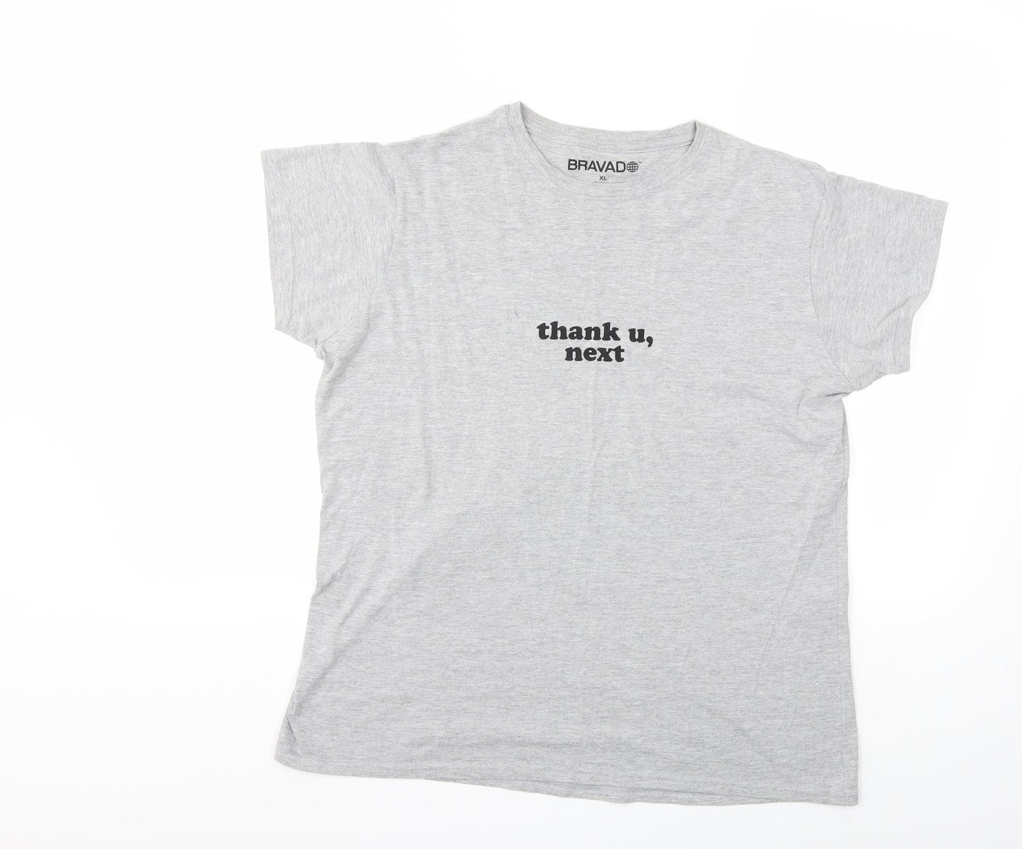 BRAVAD Womens Grey   Basic T-Shirt Size XL