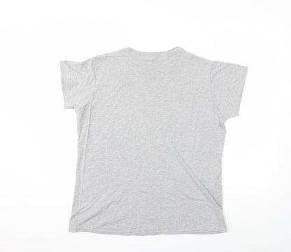 BRAVAD Womens Grey   Basic T-Shirt Size XL