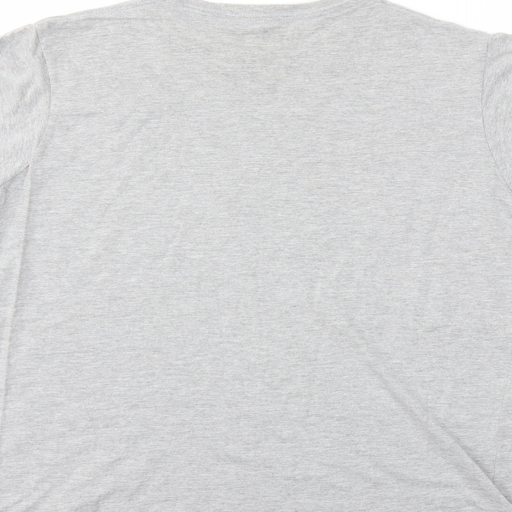 BRAVAD Womens Grey   Basic T-Shirt Size XL