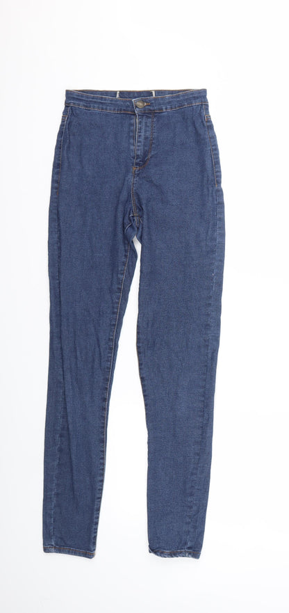 Womens UK Size 24 in Preworn Regular Fit Skinny Blue Jeans