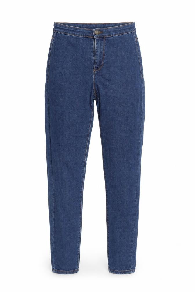 Womens Blue  Denim Skinny Jeans Size 24 in L28 in