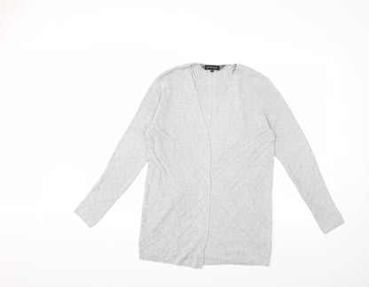 Principles Womens Grey  Knit Cardigan Jumper Size 12