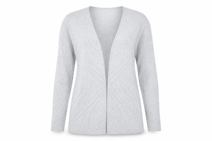 Principles Womens Grey  Knit Cardigan Jumper Size 12