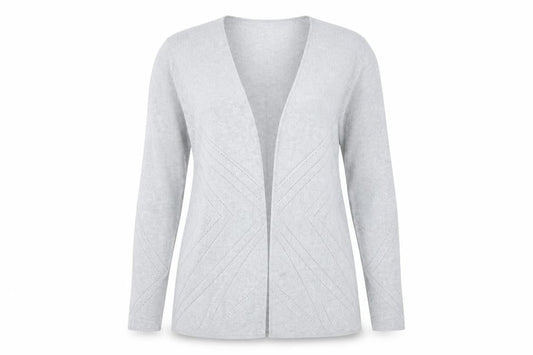 Principles Womens Grey  Knit Cardigan Jumper Size 12