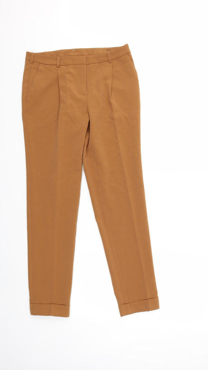 Womens UK Size 30 in Preworn Regular Fit  Brown Trousers