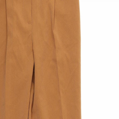 Womens UK Size 30 in Preworn Regular Fit  Brown Trousers