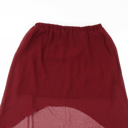 New Look Girls Red   Tulip Skirt Size 13 Years