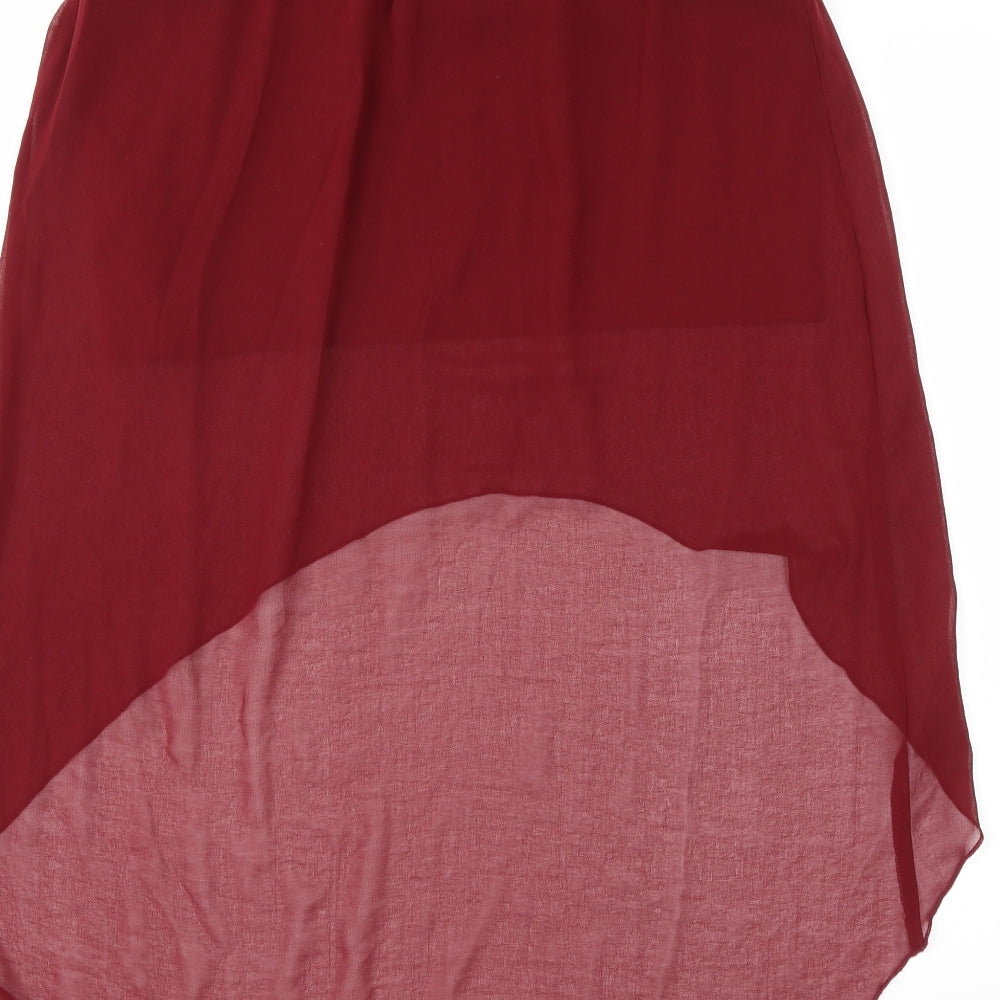 New Look Girls Red   Tulip Skirt Size 13 Years