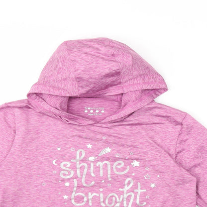 soulux Girls Purple   Pullover Hoodie Size 12 Years