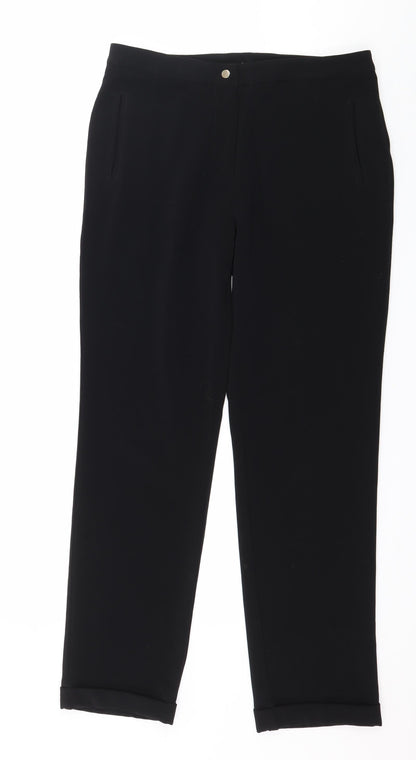 KOAN Womens Black   Trousers  Size M L28 in