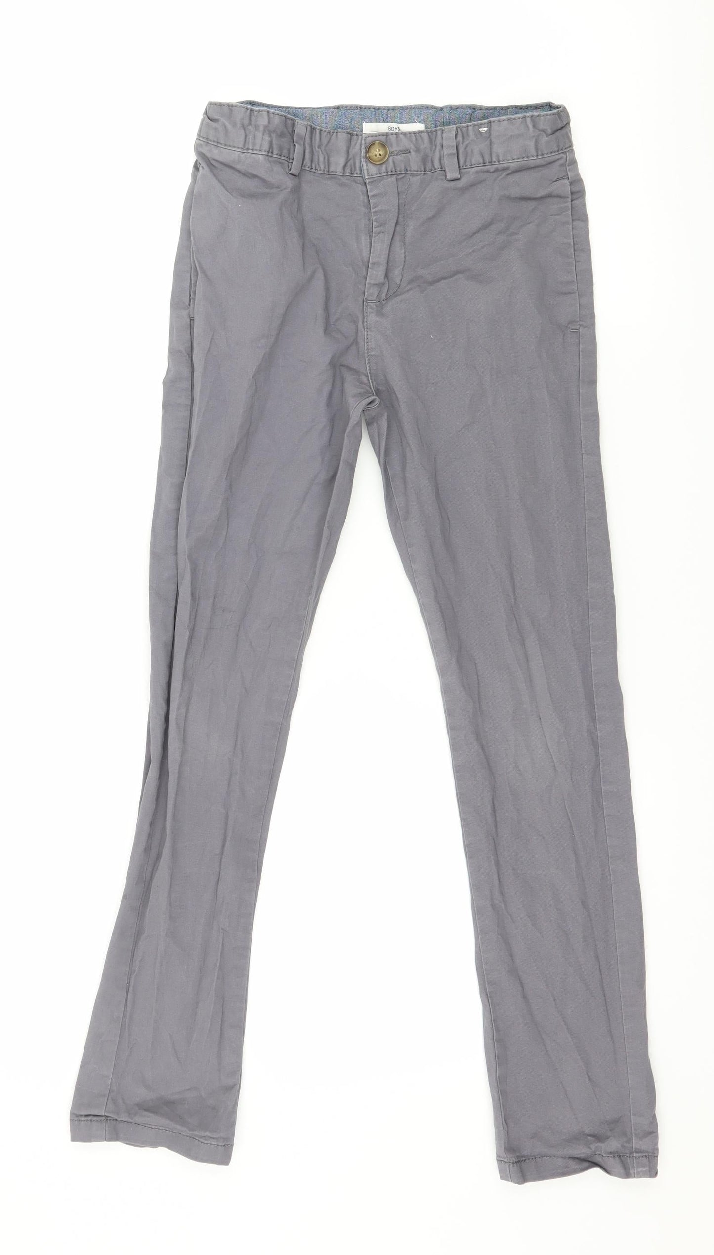 Matalan Boys Grey    Trousers Size 9 Years