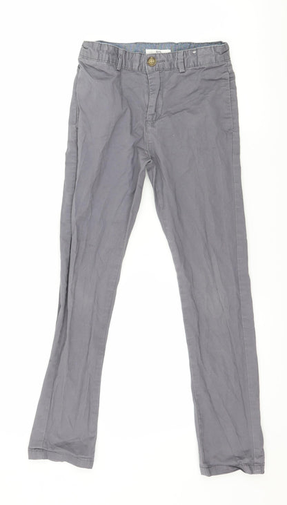 Matalan Boys Grey    Trousers Size 9 Years