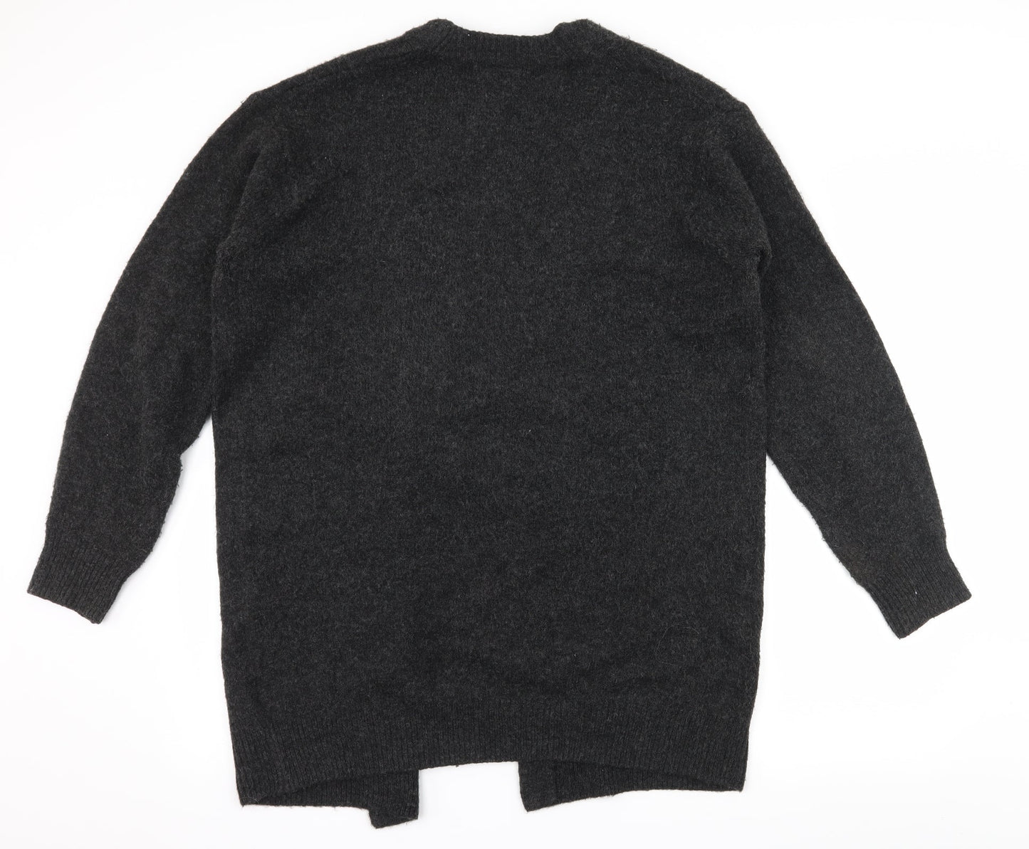 H&M Womens Gold  Knit Cardigan Jumper Size S
