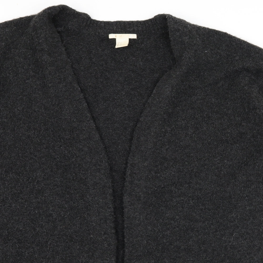 H&M Womens Gold  Knit Cardigan Jumper Size S