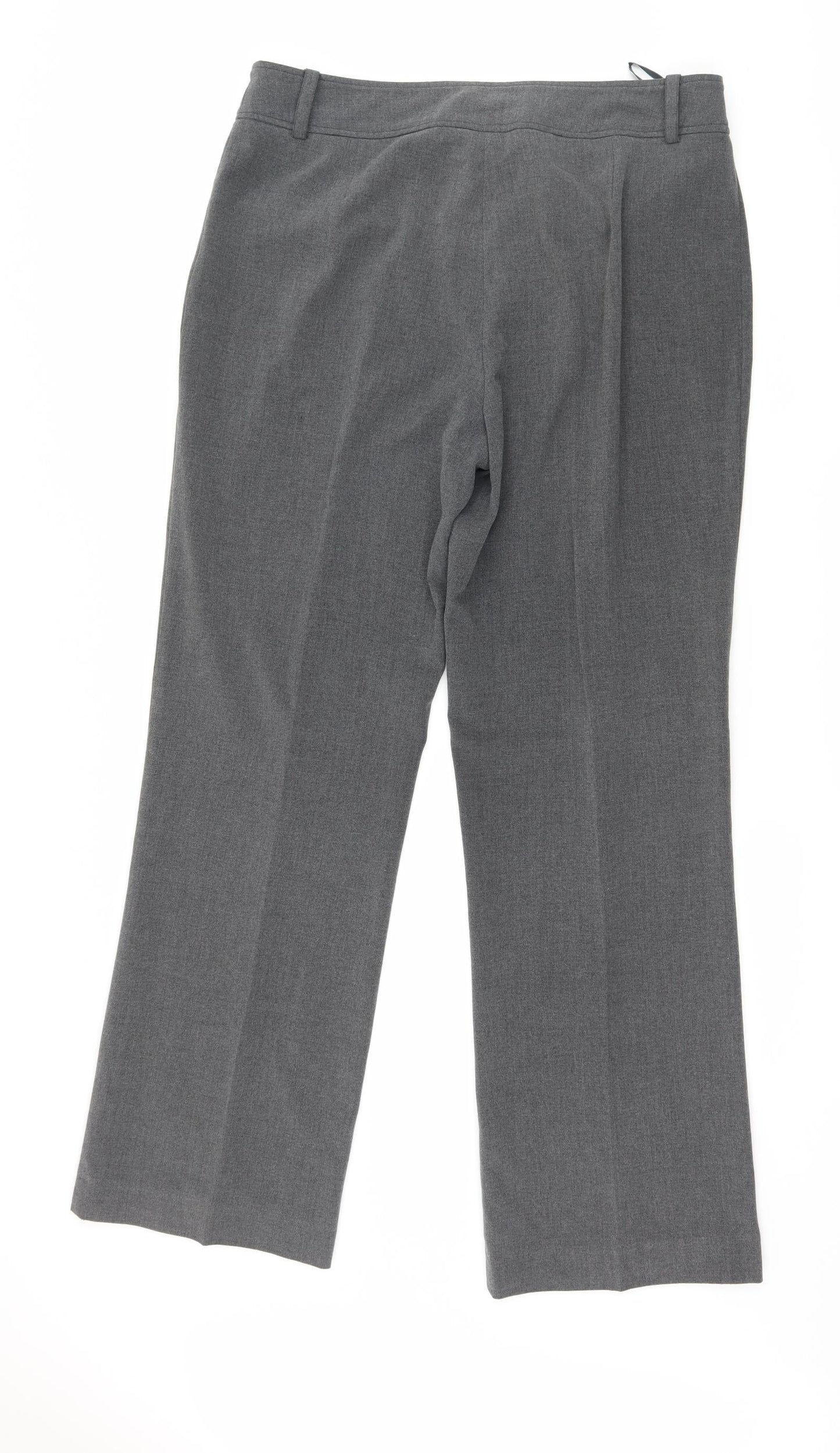Crimson Womens Grey   Trousers  Size 14 L29 in