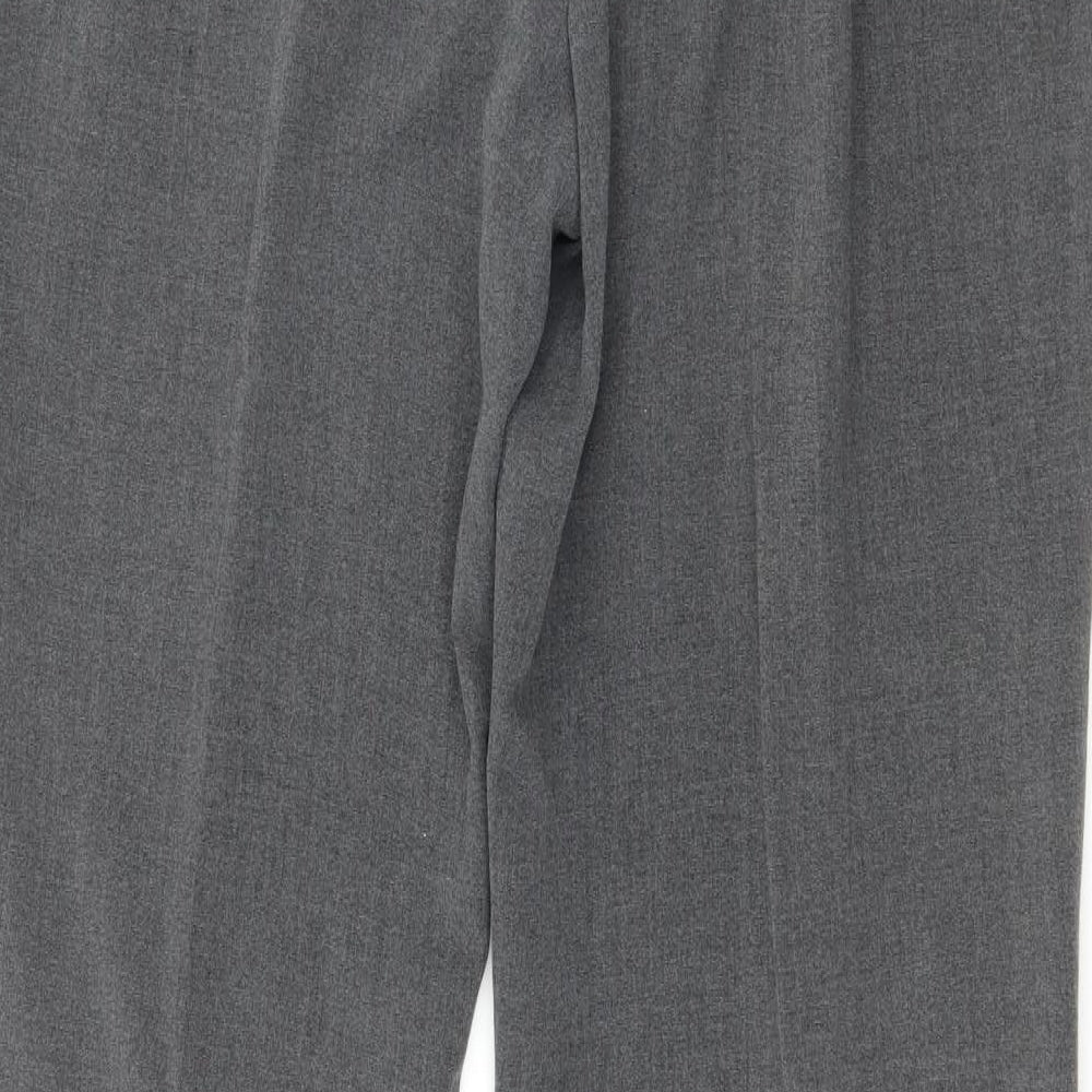 Crimson Womens Grey   Trousers  Size 14 L29 in