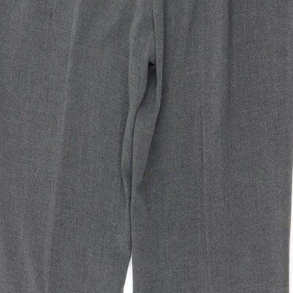 Crimson Womens Grey   Trousers  Size 14 L29 in