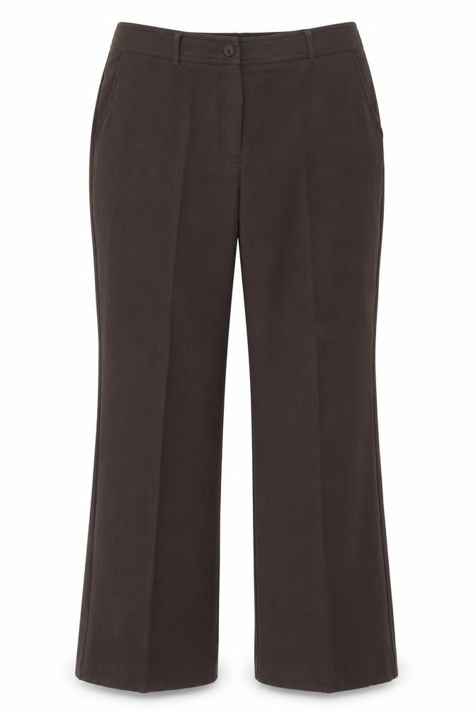 Womens UK Size 14 Soon Regular Fit  Brown Trousers
