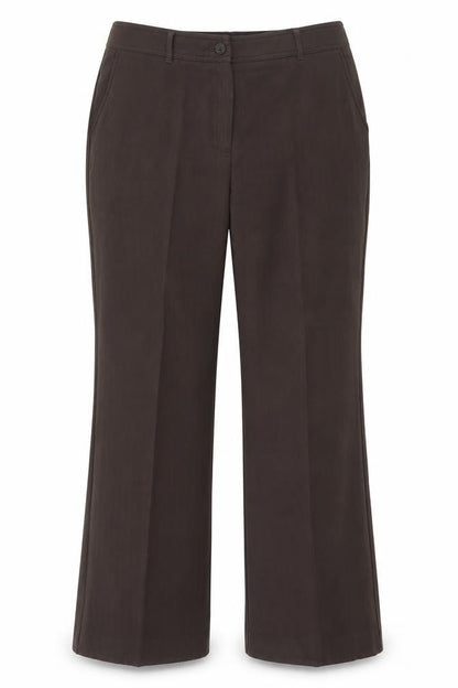 Womens UK Size 14 Soon Regular Fit  Brown Trousers