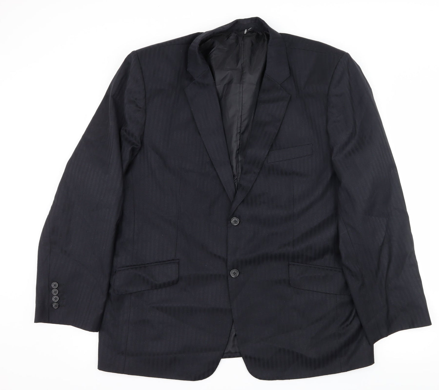 Mens UK Size XL Preworn Regular Blue Suit Jacket