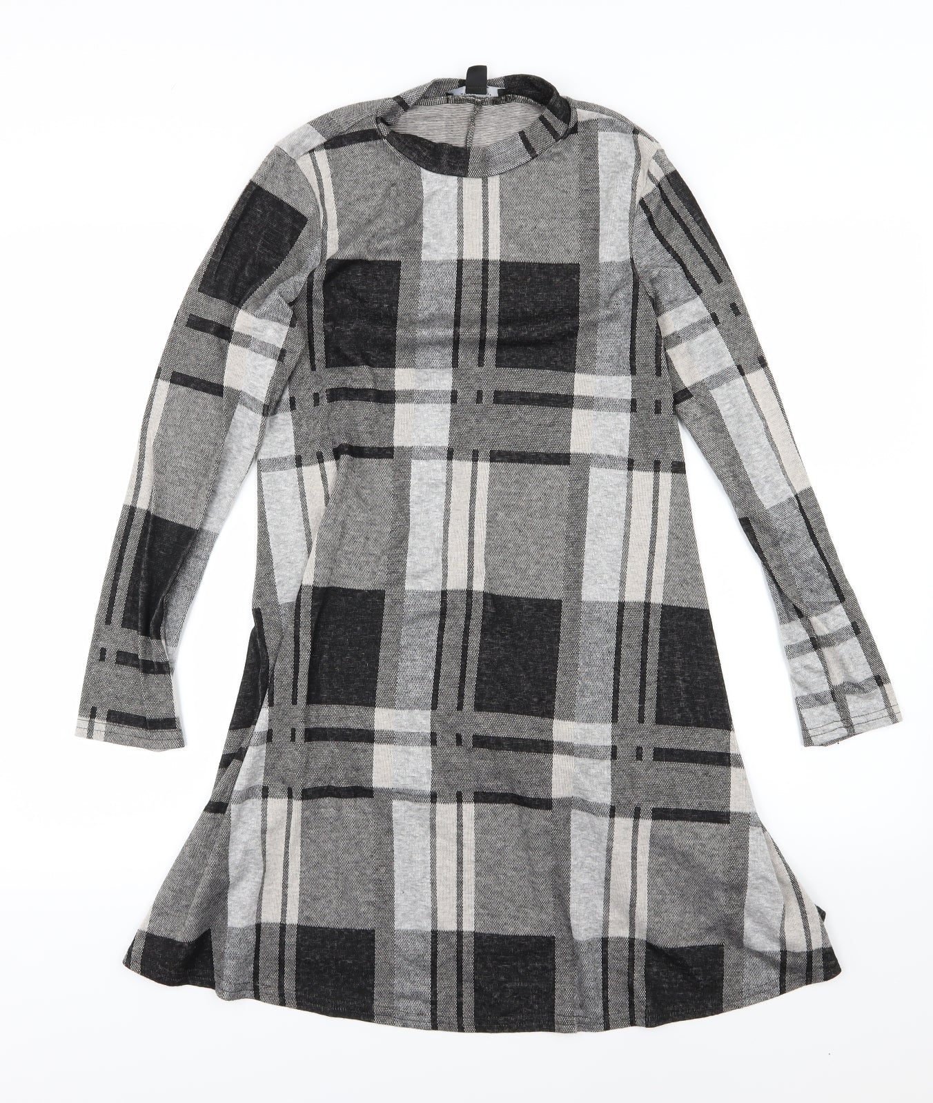Atmosphere Womens Grey Striped Jersey T-Shirt Dress  Size 10