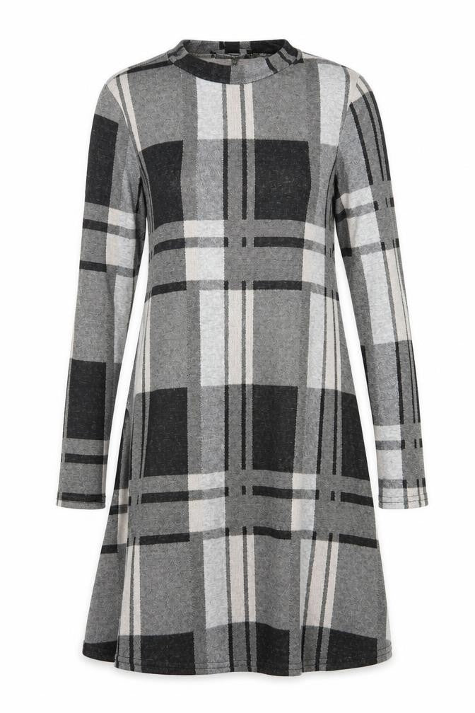 Atmosphere Womens Grey Striped Jersey T-Shirt Dress  Size 10