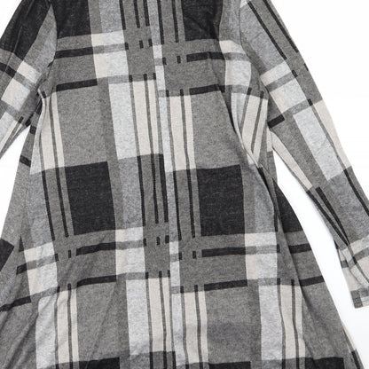 Atmosphere Womens Grey Striped Jersey T-Shirt Dress  Size 10