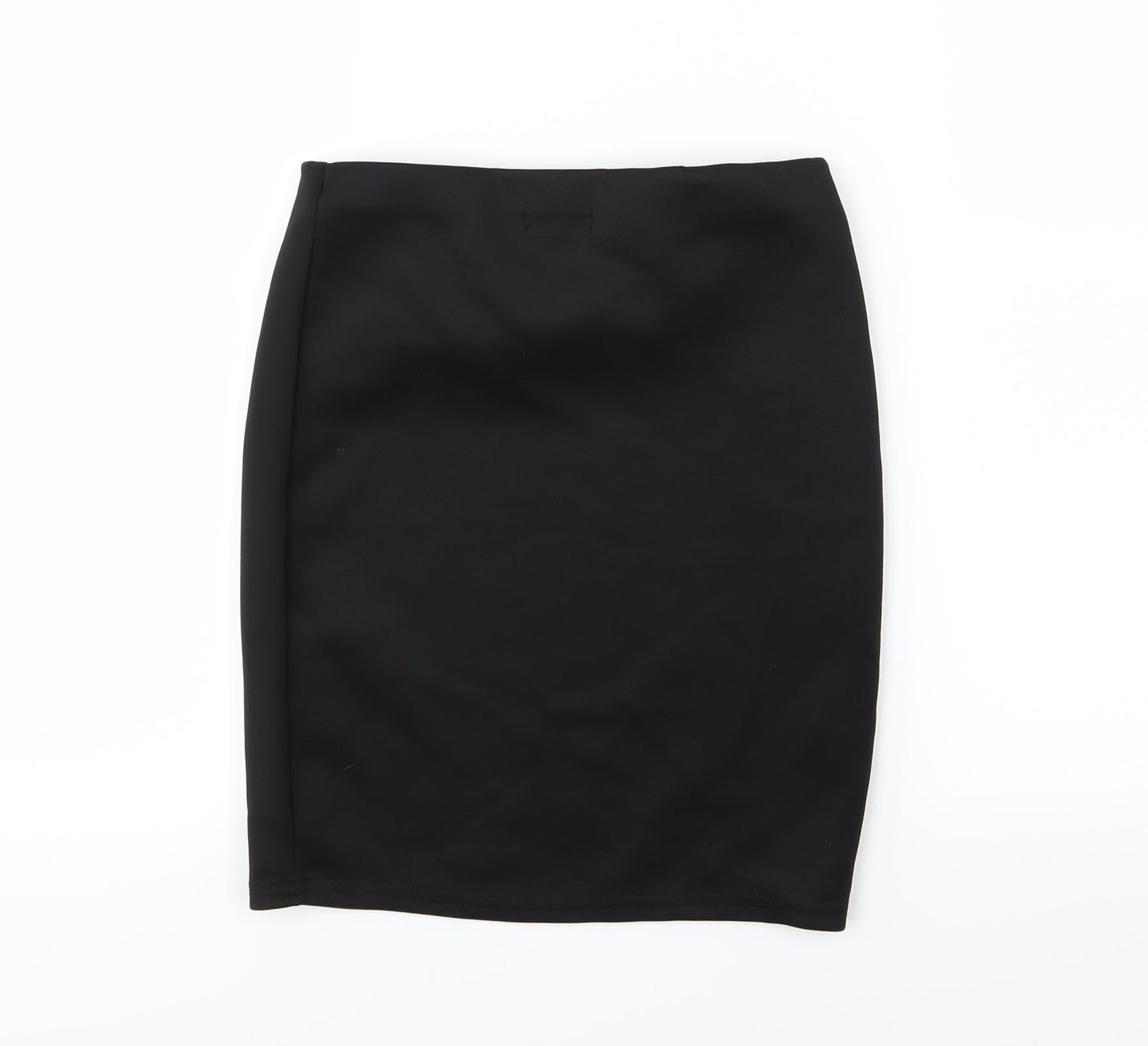 PRETTYLITTLETHING Womens Black   Bandage Skirt Size 8