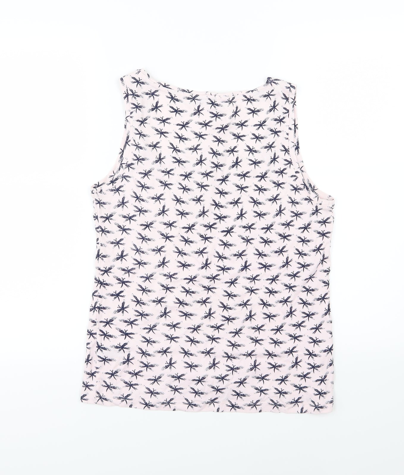 M&Co Womens Pink  Jersey Basic T-Shirt Size 16