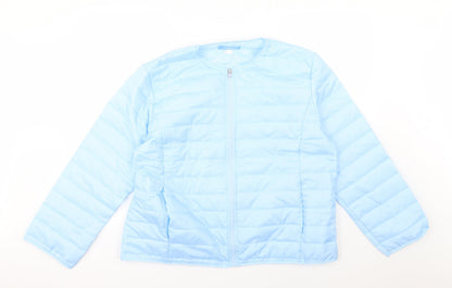 Margaux Womens Blue   Jacket  Size 16